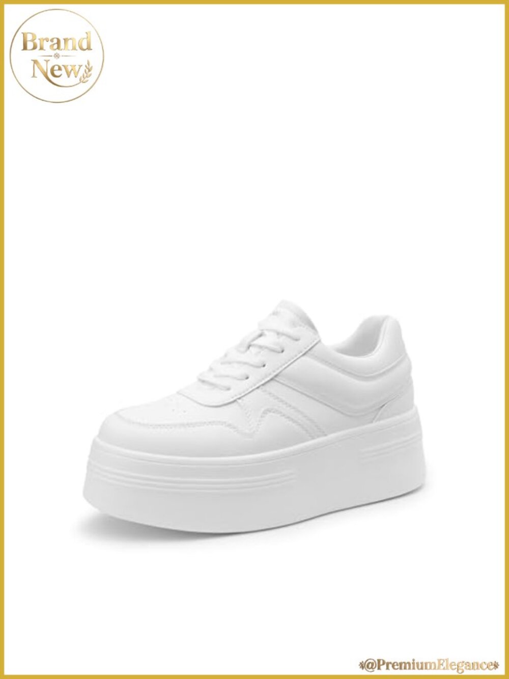 Women's Platform Sneakers with Chunky Heel
